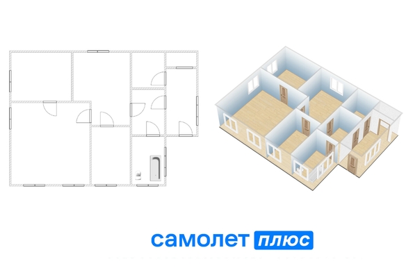 
  Продается дом 51.9 м². Фото 2.