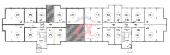 
  Продается 3-комн. квартира 80.8 м². Фото 33.