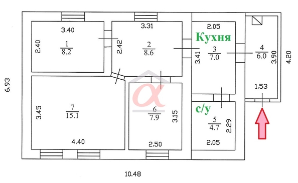 
  Продается дом 66 м². Фото 32.