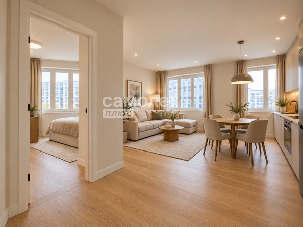 
  Продается 2-комн. квартира 42.2 м², в ЖК Южный, дом Ю-17. Фото 16.