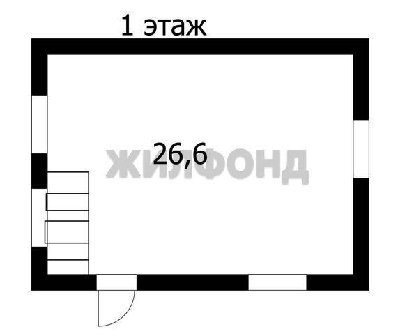 
   Продам дом, 51 м², Новосибирск

. Фото 22.