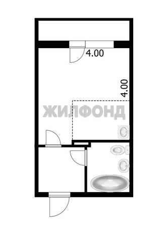 
   Продам студию, 24 м², Фадеева ул, 66

. Фото 18.