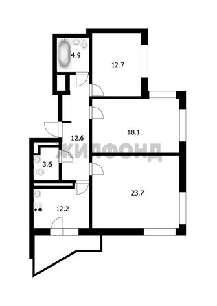 
   Продам 3-комнатную, 87.8 м², Героев Революции ул, 35

. Фото 15.
