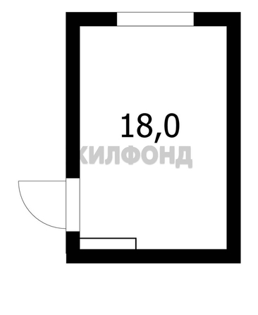 
   Продам комнату, 18 м², Зорге ул, 48

. Фото 9.