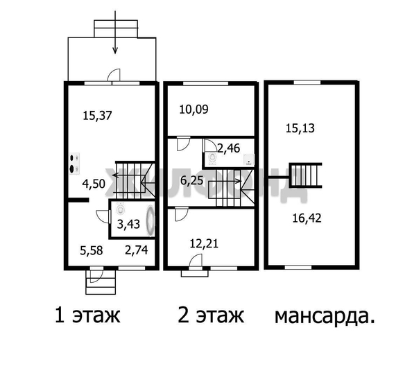 
  Продается дом, 97.6 м², село Каменка
. Фото 6.