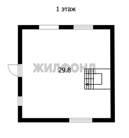 
   Продам дом, 50.4 м², Рябинка Обская СНТ

. Фото 7.
