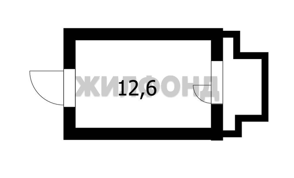 
   Продам комнату, 12.6 м², Титова ул, 7

. Фото 2.