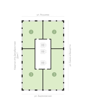 
   Продам 3-комнатную, 158.4 м², На Декабристов, дом 6

. Фото 16.