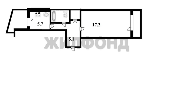 
   Продам 1-комнатную, 32.9 м², Дуси Ковальчук ул, 14

. Фото 7.