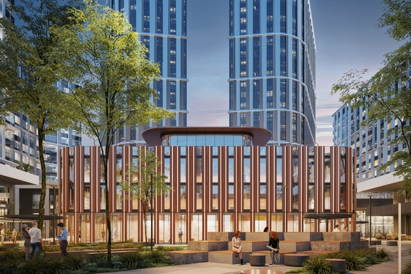 
  Продается 1-комнатный апартамент, 121.27 м², БЦ АЭРОН, Бизнес-центр класса А
. Фото 2.