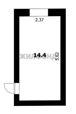 
   Продам комнату, 14 м², Урманова ул, 16

. Фото 1.
