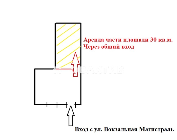 
  Сдается универсальное помещение, 30 м², Вокзальная магистраль ул, д. 2
. Фото 2.