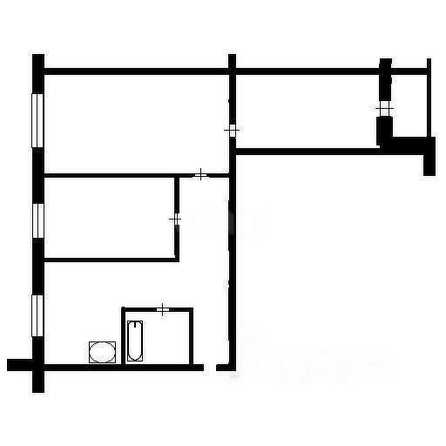 
  Сдам в аренду 3-комнатную квартиру, 56.6 м², Новосибирск

. Фото 7.