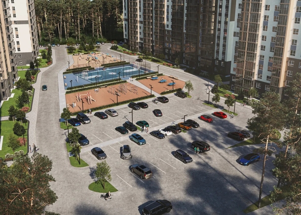 
  Продается студия 31 м², в ЖК Квартал Сосновый бор, дом 1. Фото 4.