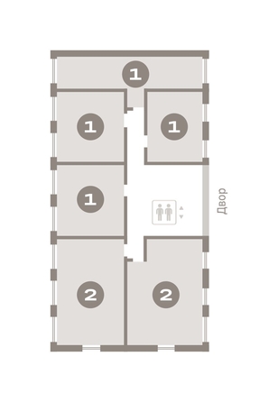 
  Продается 1-комн. квартира, 46.09 м², ЖК Авиатор, дом 2
. Фото 16.