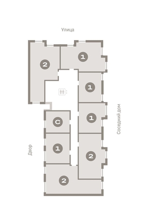 
  Продается 2-комн. квартира, 64.08 м², ЖК Пшеница, 6.1
. Фото 1.