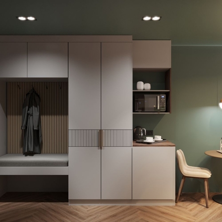 
  Продается апартамент, 21.72 м², АК АЭРОН, секция А
. Фото 5.