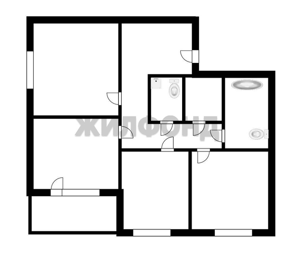 
  Продается 3-комн. квартира, 84.6 м², ЖК Никольский, дом 2
. Фото 6.