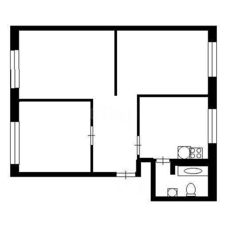 
  Сдается 3-комн. квартира, 70 м², Есенина ул, д. 53/1
. Фото 6.