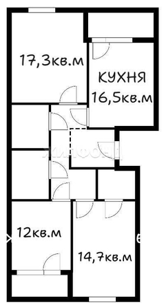 
  Продается 3-комн. квартира, 83.4 м², генерал-майора Рожкина А.Н. ул, д. 12
. Фото 4.
