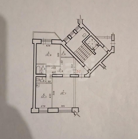 
  Продается 2-комн. квартира, 68.2 м², Выборная ул, д. 125/1
. Фото 15.