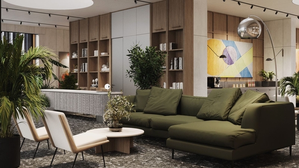 
  Продается студия, 32.13 м², ЖК Пульсар, башня В
. Фото 7.