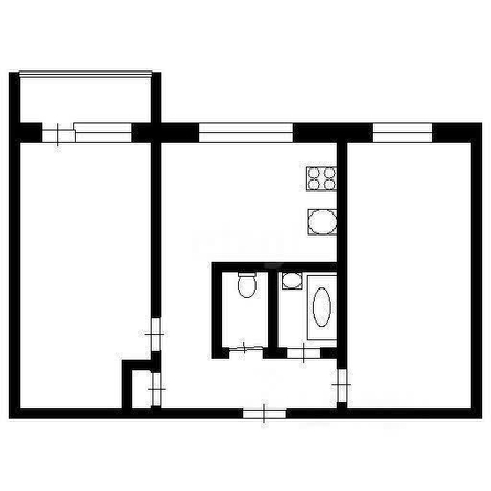 
  Сдается 2-комн. квартира, 42 м², Шмидта ул, д. 6
. Фото 8.