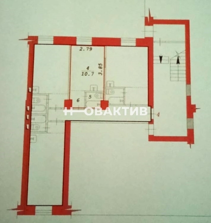 
  Сдается 1-комн. квартира, 14 м², Народная ул, д. 32
. Фото 7.
