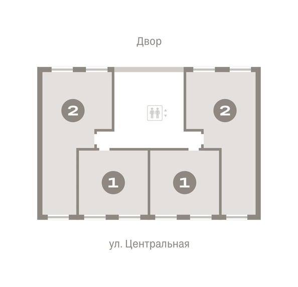 
  Продается 2-комн. квартира, 64.61 м², ЖК Пшеница, дом 2.1
. Фото 1.