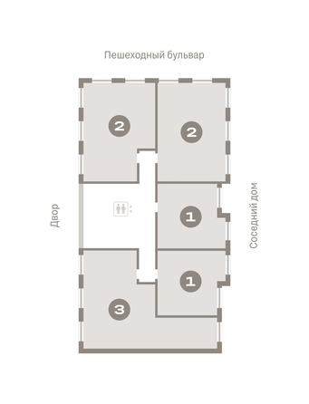 
  Продается 3-комн. квартира, 84.77 м², ЖК Пшеница, дом 2.1
. Фото 1.