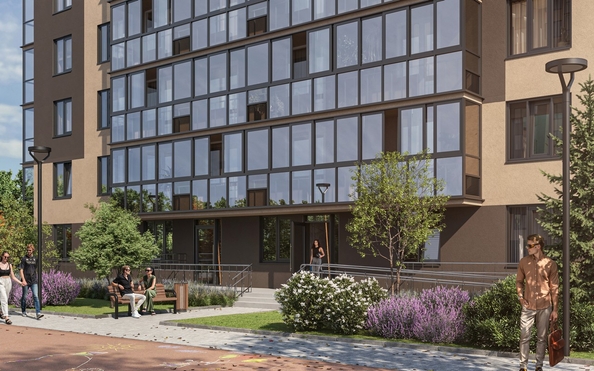 
  Продается 1-комн. квартира, 53.2 м², ЖК Расцветай на Зорге, дом 2
. Фото 1.