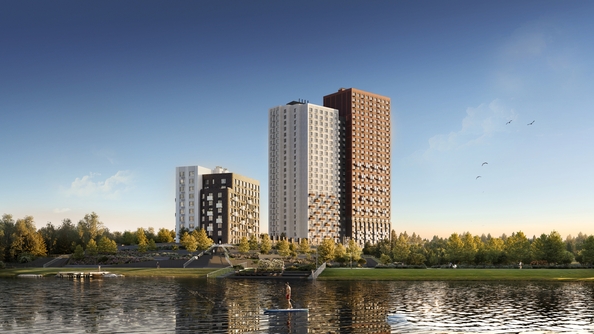 
  Продается 3-комн. квартира, 55.85 м², ЖК Страна.Береговая
. Фото 7.