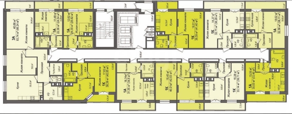 
  Продается 1-комн. квартира, 32.28 м², Серафимовича ул, д. 21
. Фото 2.
