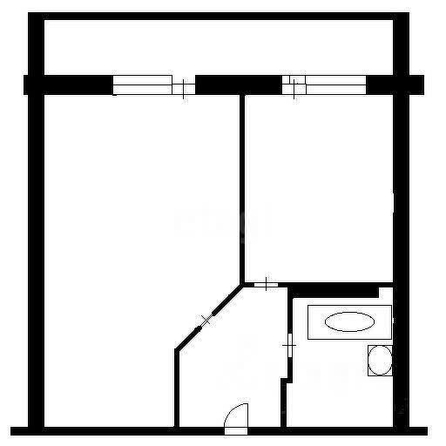 
  Сдается 1-комн. квартира, 38 м², Троллейная ул, д. 14
. Фото 13.