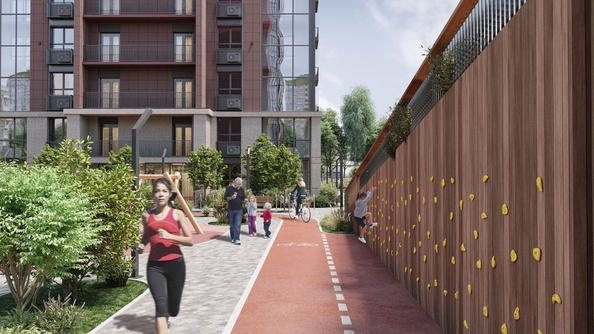
  Продается студия, 33.5 м², ЖК Виноград, дом 3
. Фото 19.