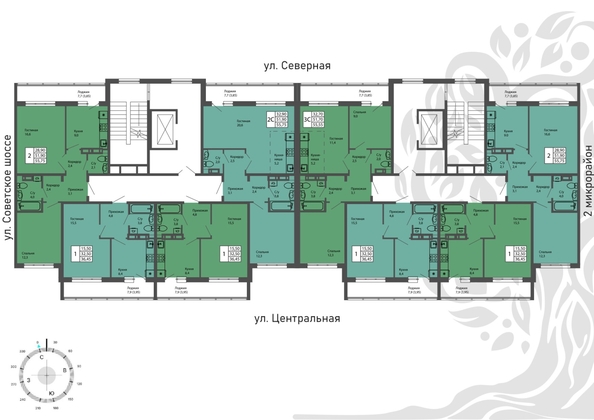 
  Продается 1-комн. квартира, 36.45 м², ЖК Родина, дом 3
. Фото 10.