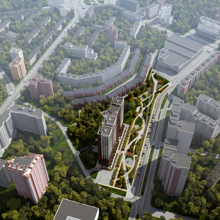
  Продается 2-комн. квартира, 59.2 м², ЖК Тайм Сквер
. Фото 5.