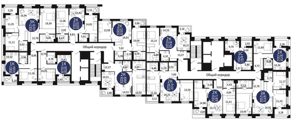 
  Продается 1-комн. квартира, 40.34 м², ЖК Первый на Рябиновой
. Фото 1.