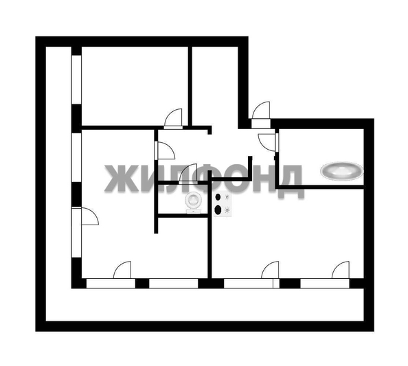 
  Продается 3-комн. квартира, 96 м², Семьи Шамшиных ул, д. 93
. Фото 27.