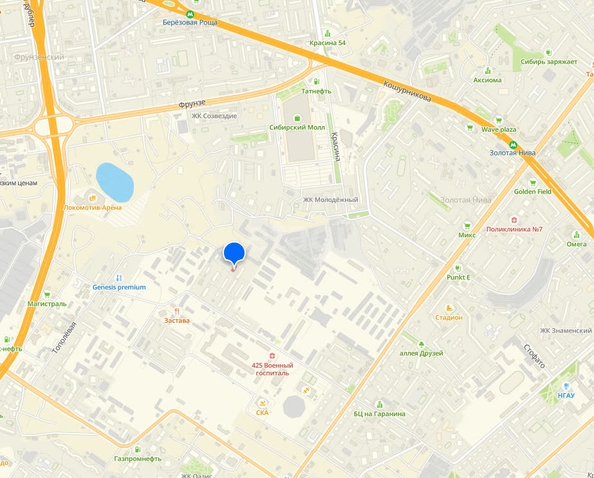 
  Продается 1-комн. квартира, 39.6 м², Военного городка тер, д. 56
. Фото 17.