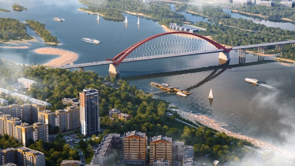 
  Продается 1-комн. квартира, 39.08 м², ЖК Расцветай на Бугринской роще
. Фото 1.