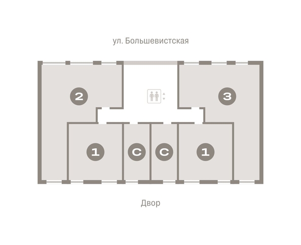 
  Продается студия, 24.2 м², ЖК Европейский берег, дом 44
. Фото 1.