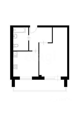 
  Сдается 1-комн. квартира, 39.8 м², Адриена Лежена ул, д. 17
. Фото 13.