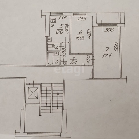 
  Сдается 2-комн. квартира, 45.1 м², Красный пр-кт, д. 100/2
. Фото 9.