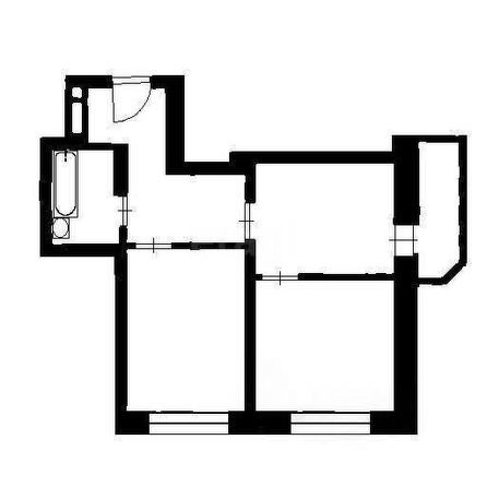 
  Сдается 2-комн. квартира, 46.9 м², Ипподромская ул, д. 8
. Фото 11.