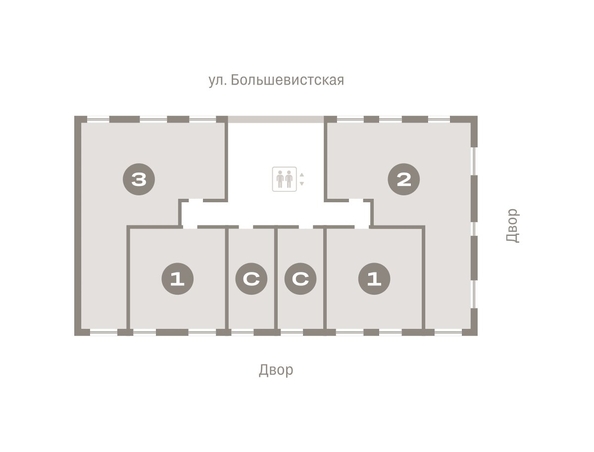 
  Продается 2-комн. квартира, 88.7 м², ЖК Европейский берег, дом 44
. Фото 1.