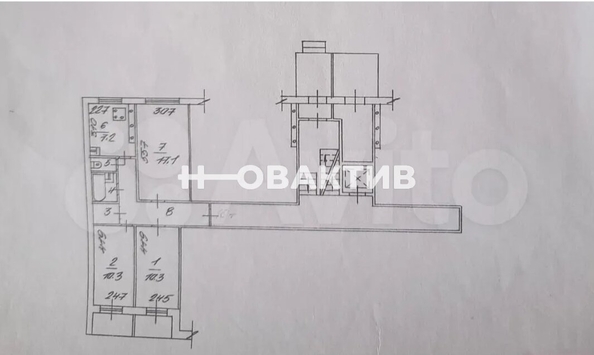 
  Продается 3-комн. квартира, 63.1 м², Линейная ул, д. 31/2
. Фото 2.