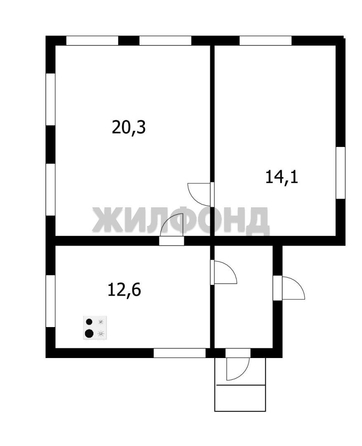 
  Продается дом, 42 м², Новосибирск
. Фото 19.