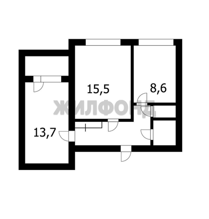
  Продается 2-комн. квартира, 47.8 м², Рогачева ул, д. 10
. Фото 10.