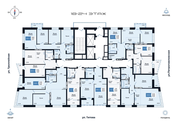 
  Продается 1-комн. квартира, 36.75 м², ЖК Салют, дом 2
. Фото 1.
